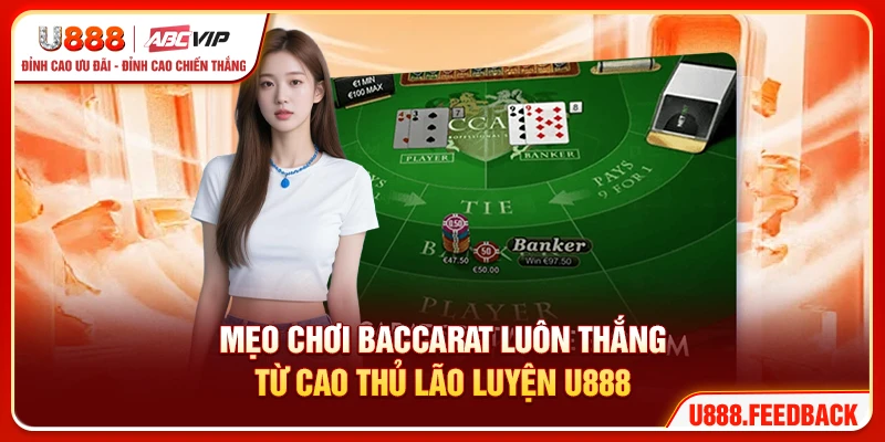 Mẹo Chơi Baccarat Luôn Thắng Từ Cao Thủ Lão Luyện U888